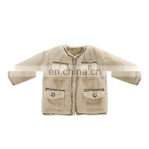 6175/Newest Winter Fashion Warm Coat With Fleece High Quality Kids Girl Clothes Coat thumbnail-1