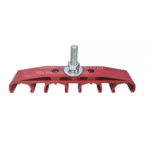 PVC 4-Pole Piper Hanger Clamp for Conductor Bus Bar Extension Pole Clamps thumbnail-3