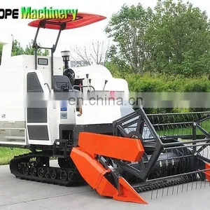 Big Grain Tank Factory Price of Wheat Rice Combine Harvester in India thumbnail-4