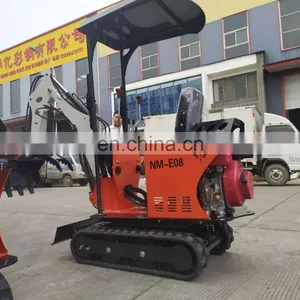 Nuoman Crawler Mini Excavator Towable Backhoe 800 kg thumbnail-5