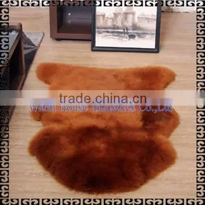2015 100% New Arrival Home Furnishing Sheepskin Rug Colored thumbnail-1