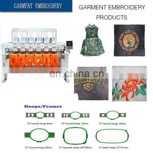 Six Head Embroidery Machine Home Computer Embroidery Machine Multifunctional Three-in-One Embroidery Machine Computerized thumbnail-5