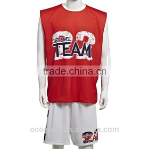 100% Poly Knit Mens Sublimation Print Baseball Tank Top and Shorts thumbnail-1