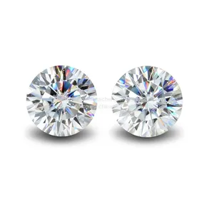 Hot Sale Round Shape VVS 7.5mm Loose MOISSANITE White Stone thumbnail-1