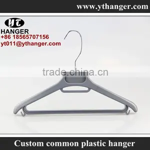 IMY-512 Grey Wholesale Kids Plastic Hangers With Bar thumbnail-2