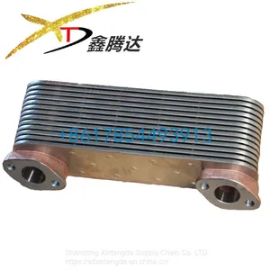 Volvo Engine D7E Oil Radiator Core EC300D 20715681/04290782 04288127 thumbnail-1