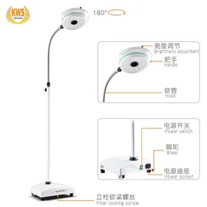 12 Holes LED Dental ENT Surgery Veterinary Medical Mobile Shadowless Examination Light thumbnail-1