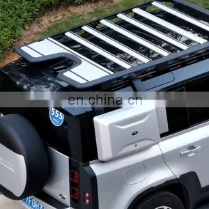 New Arrival Accessories Auto Parts Luggage Box Roof Rack Box for 2020 Defender Spare Parts Roof Rail Top Box thumbnail-4