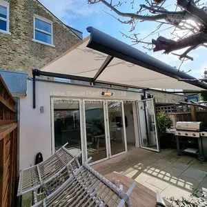 Waterproof Aluminum Folding Fabric Retractable Awning For Sale Fashion 8200 Full Cassette Window Awnings thumbnail-1
