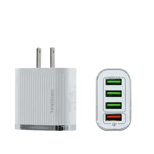 Portable Travel Wall USB Type C Fast Charger Quick Charge 3.0 USB for Iphone 12 13 for Huawei for Xiaomi thumbnail-1