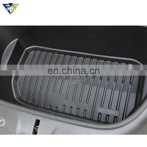Anti-Scratch Carpet Set TPE Trunk Mats Waterproof Car Mats For Tesla Model Y Tesla Interior Modification Accessories thumbnail-5
