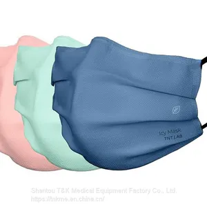 3 Ply Disposable Scented Mask (Pink: Mint Peach Icy, Green: Mint Lime Icy, Blue: Mint Citrus Icy) thumbnail-1