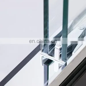 YEKALON Bathroom Shower Room Complete Frameless Tempered Glass Shower Enclosure thumbnail-4