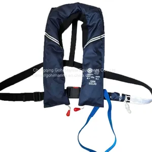 MED Approved SOLAS 275N Double Chamber Inflatable Life Jacket thumbnail-1