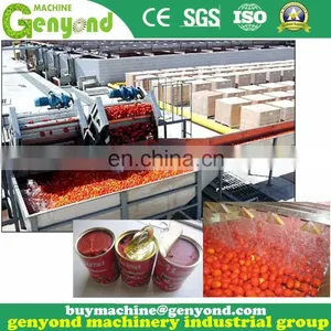 Can Tomato Paste Packaging Machine Canning Equipment for Tomato Paste Processing Plant thumbnail-5