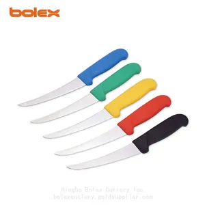 Chino Semi Flexible Knife Colour Coded Fibrox pp Softgrip Butchery Kitchen Knives China NSF thumbnail-1