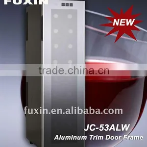FUXIN:JC-53ALW .Thermoelectric Wine Cooler With Full Glass Door,hold 18 Bottles/wine Bottle Cooler . thumbnail-1