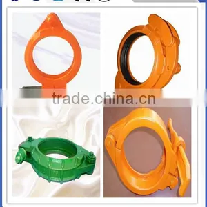Concrete Pump Pipe Fittings Schwing Concrete Pump Pipe Clamp Coupling thumbnail-5