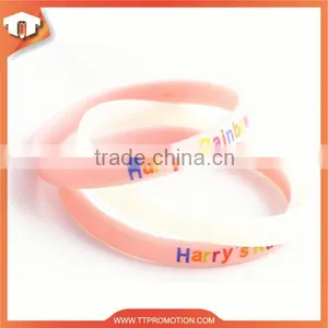 Promotional High Quality Silicone Wristband Key Holder With Logo thumbnail-5