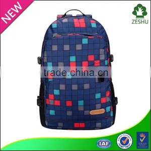 Canvas Backpack Rucksack Teenagers Laptop Bag thumbnail-1