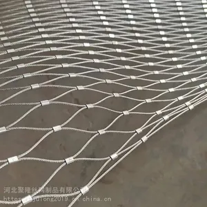 Durable Stainless Steel Rope Mesh Resistant to Corrosion, Weathering, and High Tensile Stress thumbnail-5