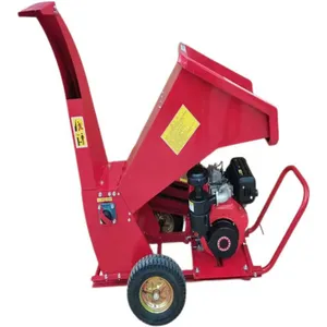 10HP Branch Chipper Diesel Wood Chipper Machine Wood Crusher for Sale Garden Wood Chipper thumbnail-1