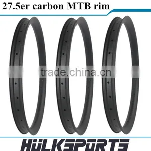 2016 New High Quality MTB Carbon Bike Rim 35mm Wide Tubeless Rims 27.5 Plus Mtb Rim thumbnail-1
