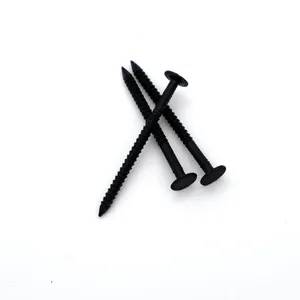 Q195 Steel Screw Shank Nails for Pallet Manufacturing and Crating thumbnail-1