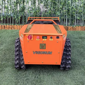 Vigorun MTSK800 Industrial Zero Turn RC Lawn Mower Robot 800MM Cutting Width Gas-Electric Hybrid Self Propelled Sharp Mowing thumbnail-3