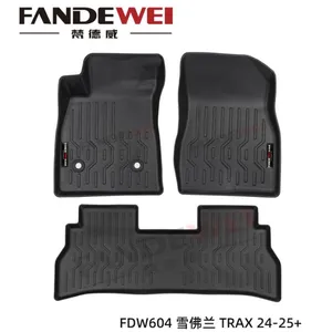 Use for Chevrolet Tracker TRAX 3D Car Floor Mat Luxury Carpet Easy to Clean Anti-slip Makers Custom All Weather Zero Formaldehyde Waterproof thumbnail-3