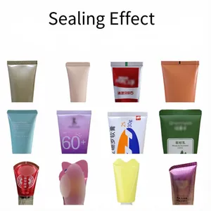 Automatic Ultrasonic Filling and Sealing Machine for Facial Cleanser Toothpaste Aluminum-Plastic Laminate Tubes Packaging thumbnail-3