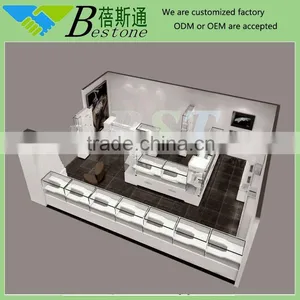 Custom Made Shopping Mall Watch Kiosk for Sale thumbnail-1