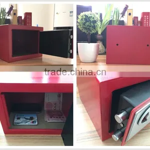 Home Security Money/ Cash Deposit Safe Key Operated Locking Safe Deposit Box thumbnail-6