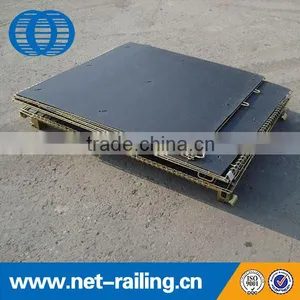 Warehouse Fold Stack Galvanized Zinc Wire Basket thumbnail-5