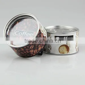 Coffee Bean Tin Box With Photo Frame Function thumbnail-1