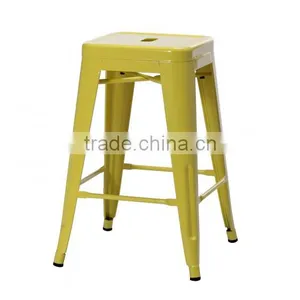 MCH-1505 Low Height Industrical Singer Stools 65cm Height Yellow Metal Stool thumbnail-1