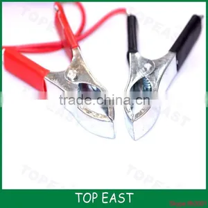 Alligator Battery Clamp Clips With DC Plug/aluminium Brass Battery Clip thumbnail-4