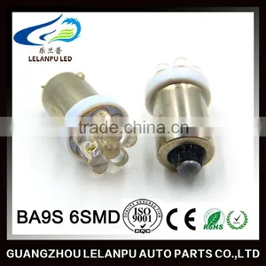 Factory Price Auto Led Lamp 12v BA9S 6smd Led Car Accessories Led Lights thumbnail-1