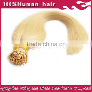 New Arrival 8-36inch Accept Paypal 10-30 Inch i Tip 100% Virgin Indian Remy Hair Extensions thumbnail-1