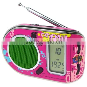 Cute Cartoon Multiband AM FM SW Personal Portable Radio thumbnail-2