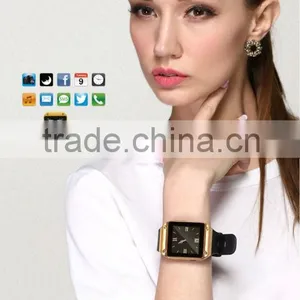 PW305 Smart Watch Lady Watch Nano Touch Screen Sync Phone Calling/Message/contacts/Social/Weather Music/Cam. Control/pedometer thumbnail-1