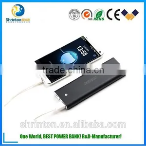 Super Slim 5000mah Mobile Wallet Power Bank With 100% Matel Case thumbnail-1
