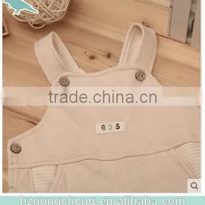 Organic Cotton Overalls Baby Open File Suit thumbnail-5