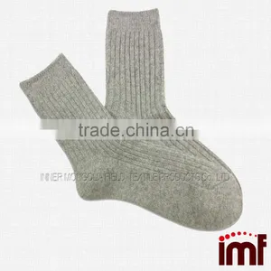 Hand Knitted Sex Young Boy Merino Wool Tube Socks thumbnail-1