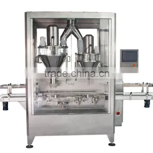 High Speed and Precision Double Nozzle Powder Bottle Filler thumbnail-2