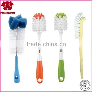 2015 Promotional Gift Multi-color Soft Nylon Bottle Cleaning Brush, Hign Quality Baby Milk Straw Nipple Botte Brush thumbnail-1