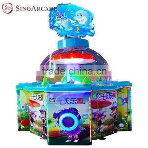Sinoarcade 4 Players Toy Grabber Gumball Clawing Game Machine Simulation thumbnail-1