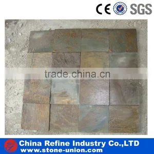12x12 Multicolor Natural Rusty Slate Flooring Tile thumbnail-3