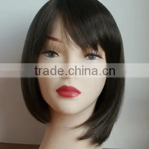 Full Cuticles Attached African American Human Hair Wigs Quality Choice thumbnail-5