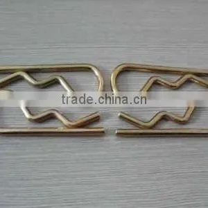 Hot Selling Cheap Price High Quality Nickel Plated Locking Spring R Clip Hair Pins Made in China thumbnail-5